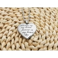 thumbnail image 3 of Love Heart Locket Necklace That Holds Pictures, Initial Alphabet A-Z Photo Lockets, 3 of 6