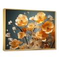 thumbnail image 2 of Designart "Natural Buttercup Mosaic I" Buttercups Floater Framed Canvas Prints, 2 of 5