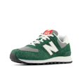 thumbnail image 1 of New Balance Unisex 574 V2 History Sneaker Nightwatch Green/Sea Salt 10.5 US Men, 1 of 4