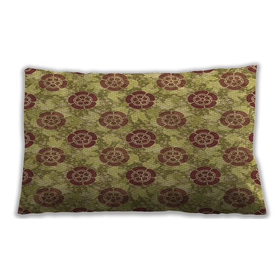 Ahgly Company Indoor Rectangular Contemporary Lumbar Throw Pillow, 13 inch by 19 inch
