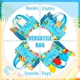 thumbnail image 3 of Natonhi 24 pcs End of the Year Party Bags Snacks Treat Candy Summer Gift Goodie Paper Bags with Handles for Summer Theme Party Favors Decorations Supplies, 3 of 7