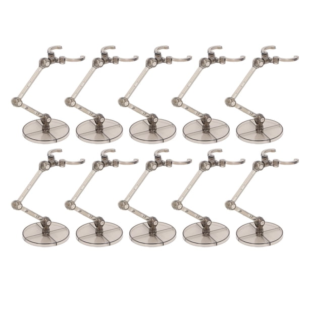 Base de Soporte para Muñecas, 10 piezas Soportes de exposiciónica para figuras de accio para para modos de 6 Pulgadas Marco de Soporte de Plástico para Serie de Muñecas con forma