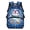 Penguin, variant on Yuyamidu Wolf Kids Backpack for Boys Girls Galaxy School Bookbag, Lightweight Kids Travel Backpacks Zip Closure School Bags Shoulder Bags for Children