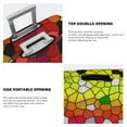 thumbnail image 5 of Balery Luggage Cover Colorful Tie Dye Stained Glass 1 Print Suitcase Covers for Luggage Elastic Washable Suitcase Protector Fits 18-32 Inch Luggage-Small, 5 of 9