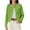 Green, variant on Long Sleeve Women's Tweed Jackets Business Button Down Casual Cropped Blazer with Pockets