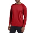 thumbnail image 2 of HAJWOH Men's Long Sleeve Shirts UV Sun Protection Athletic Shirts for Fishing Hiking Swimming Running, 2 of 5