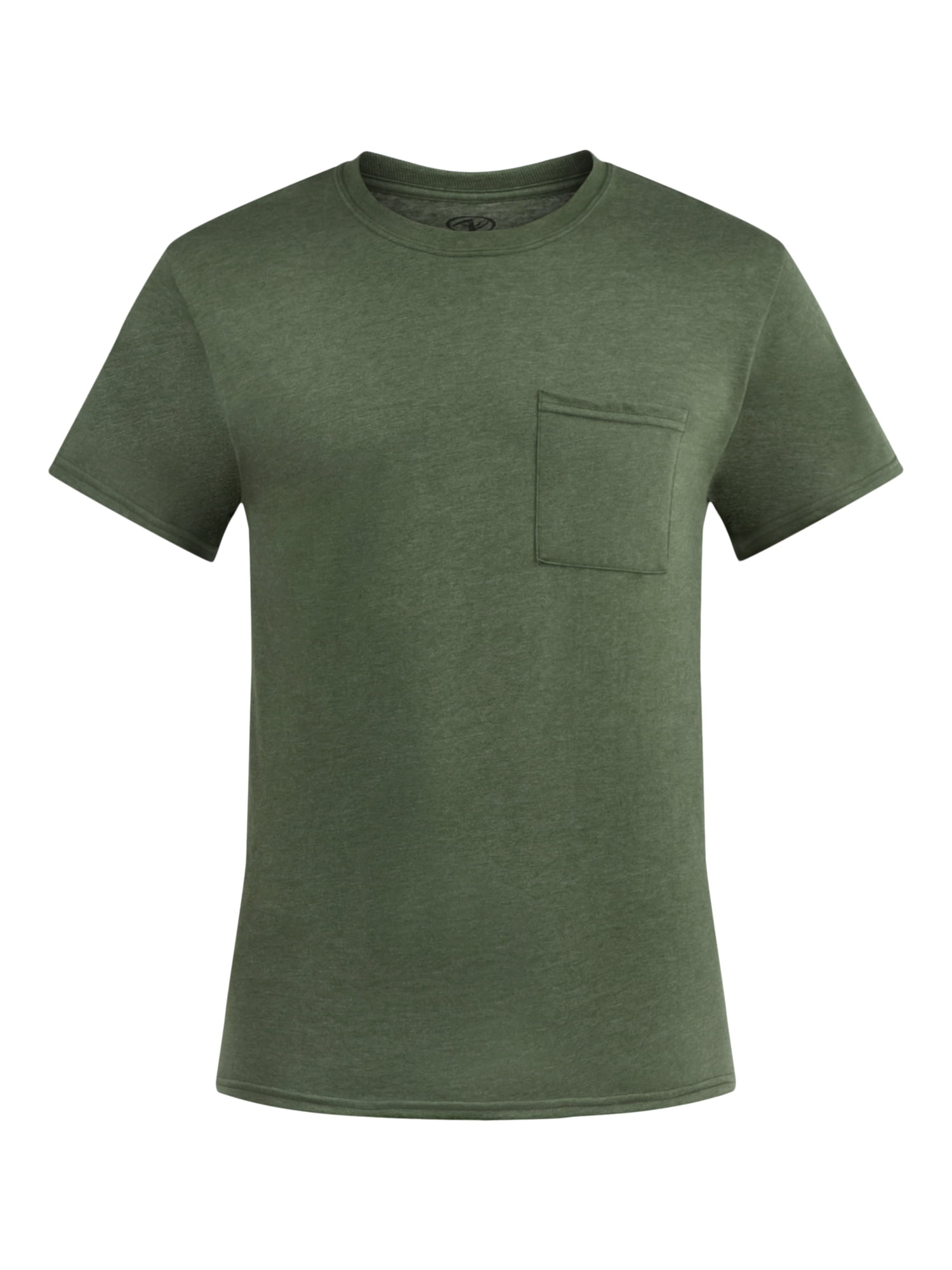 Athletic Works Men's and Big Men's Cotton Pocket Tee, Sizes XS-5XL and Tall Sizes