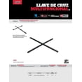 thumbnail image 2 of Llave Cruz Multifuncional Con Doble Cuadro Macho 1/2 Urrea Urrea LLC18M, 2 of 3