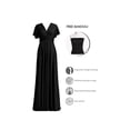 thumbnail image 2 of Vestido 72 estilos para mujer, elegante y formal, para dama de honor, negro, 2 of 6