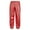 Red, variant on Boys Girls Shiny Metallic Dance Pants Leggings Glittery Trousers Bell Bottoms Jazz Hip Hop Silver 160