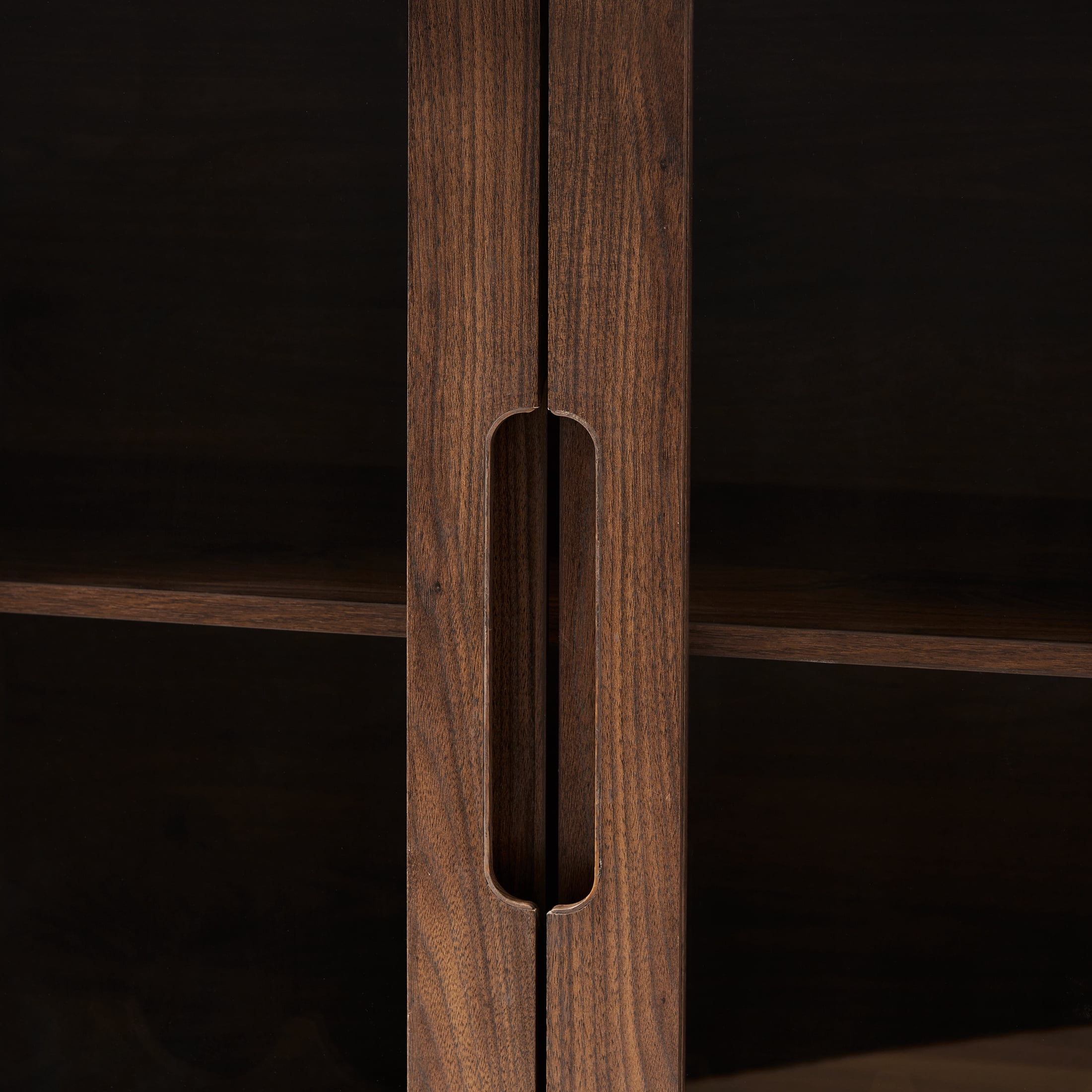 Better Homes & Gardens Adlin China Cabinet, Walnut Finish