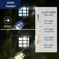 thumbnail image 2 of LUZIXIBO 4 Pack Dusk to Dawn Outdoor Sensor A19 LED Light Bulb, 5000K Daylight,8W (100W Eqv.), 1400LM, Vintage Filament E26 Base,Auto On/Off Photocell Automatic, 2 of 7