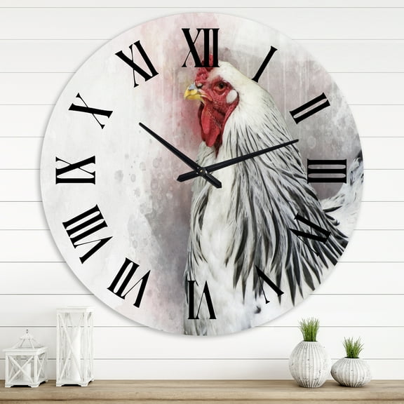 Designart 1 in Traditional Wall Clock