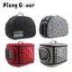 thumbnail image 2 of Bolsa de viaje para mascotas, bolsas para gatos y flores, transpirable, rosa, plegable, para perros pequeños, para exteriores, bolso de hombro plegable para gatos, 2 of 5