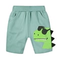 thumbnail image 7 of YTDSCS Boys 2Pcs Shorts Pants for Kids Baby 2-Pack Summer Short 1-9T Little Boys Cotton Casual Elastic Athletic Jogger Shorts with Pockets, 7 of 7