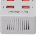 thumbnail image 4 of M Buder Cargador USB Estación de Carga 12 Puertos 60W Adaptador de Pared Múltiple Carga Rápida Hub de Carga para Teléfonos Inteligentes Tabletas Laptops y Dispositivos Electrónicos, 4 of 9