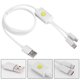 thumbnail image 4 of Cable de Ingeniería Nikou 2 en 1 Deep Flash para Xiaomi, 4 of 9