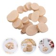 thumbnail image 1 of OUNONA 1 Set Wood Chips Tree Slices Khaki For Home Decor Students, 1 of 6