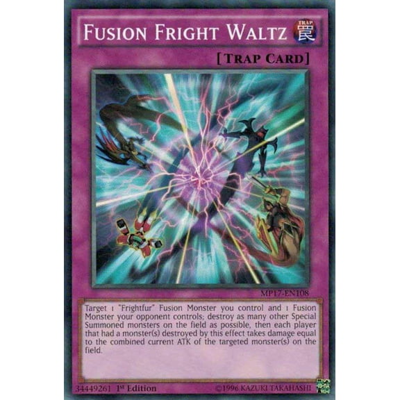 YuGiOh 2017 Mega-Tin Mega Pack Common Fusion Fright Waltz MP17-EN108