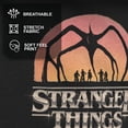 thumbnail image 4 of Netflix Boys' Stranger Things Mind Flayer Sunset Chrome Logo T Shirt, 4 of 10