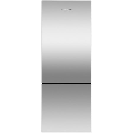 RF135BLPX6N 25   Freestanding Left Hinge Bottom Freezer Refrigerator with Sabbath Mode 13.5 cu. ft. Total Capacity and 4 Adjustable Glass Shelves in EZKleen Stainless Steel