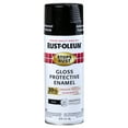 thumbnail image 2 of Black, Rust-Oleum Stops Rust Advanced Gloss Spray Paint, 12 oz, 2 of 6