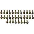 thumbnail image 1 of APDTY 134156 Engine Oil Pan Bolt Set Of 32 (M8x1.25x.25), 1 of 6