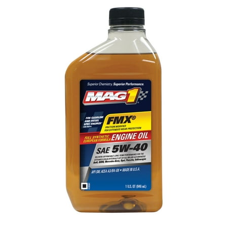 Mag 1 FMX SAE 5W 40 Full Synthetic European Formula