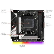 ASRock B550 Phantom Gaming-ITX/ax AM4 AMD B550 SATA 6Gb/s Mini ITX AMD Motherboard