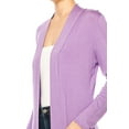 thumbnail image 6 of Women's Classic Long Sleeve Cardigan with Side Pockets for Everyday Wear, 6 of 6