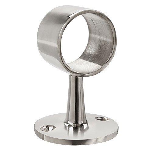 Lavi Industries 40-342/1H Polished Stainless Steel Flush Center Post 1-1/2" OD