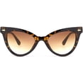 thumbnail image 2 of FEISEDY Cat Eye Sunglasses Fashion Sunglasses Trend Glasses for Men and Women B2563, 2 of 13