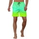 thumbnail image 5 of Pantalones Cortos INSPIRE CHIC para Hombre con Color Contraste y Cintura con Cordón, Shorts de Playa para Nadar 34 Verde, 5 of 5