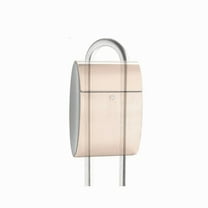 QualArc STD-1007-GV Allux Galvanized Steel Mailbox Stand Post, Silver