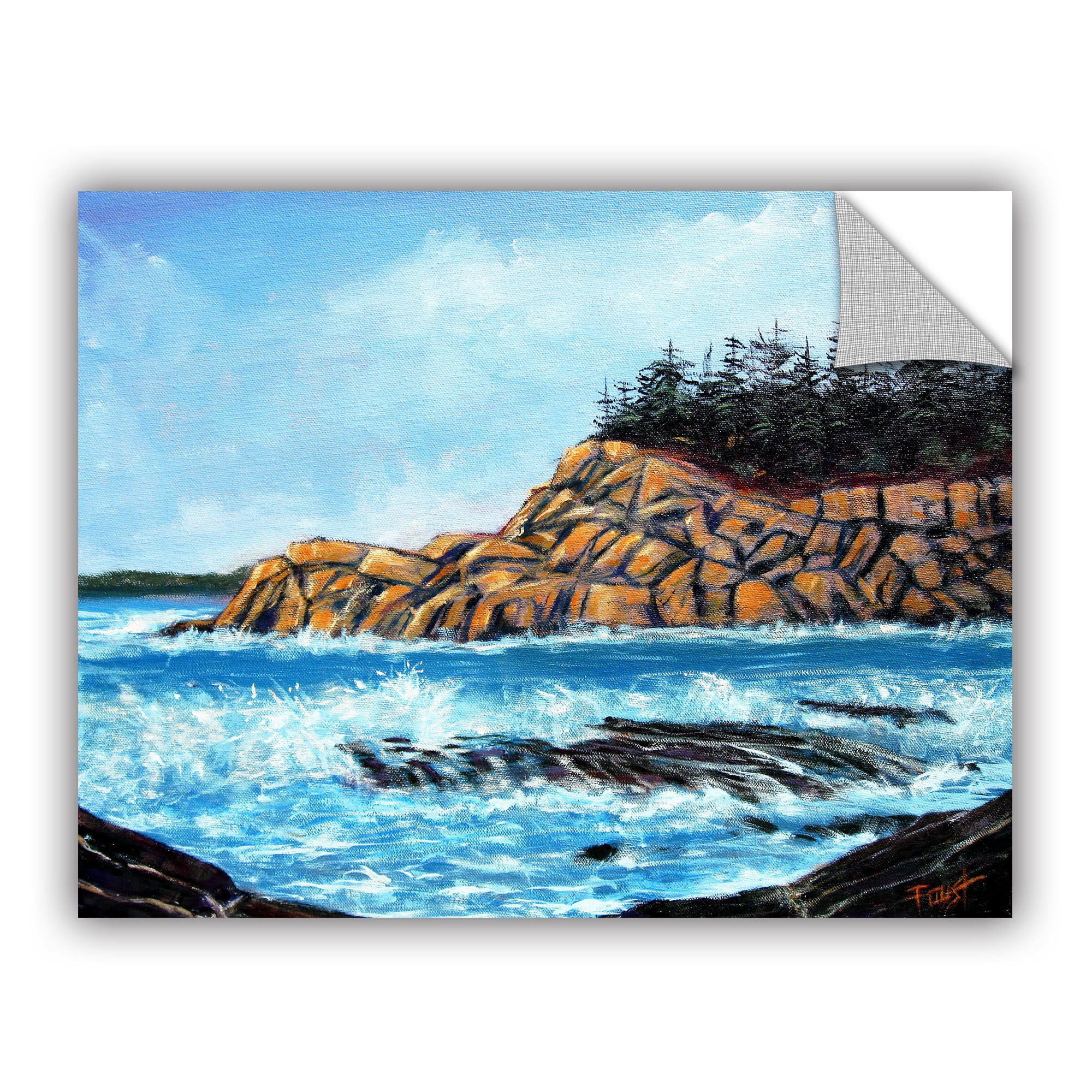 ArtAppealz Gene Foust "Roll Tide" Removable Wall Art