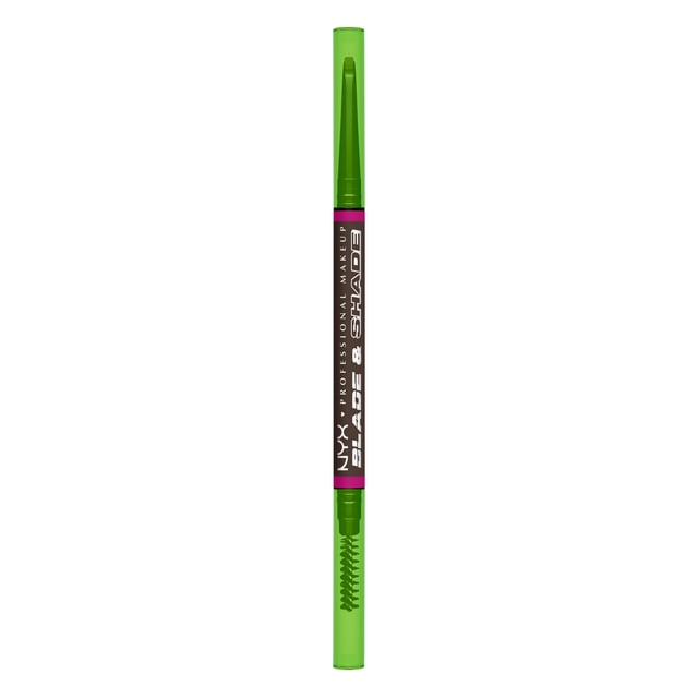 NYX Professional Makeup Blade & Shade, Dual Edged Brow Pencil