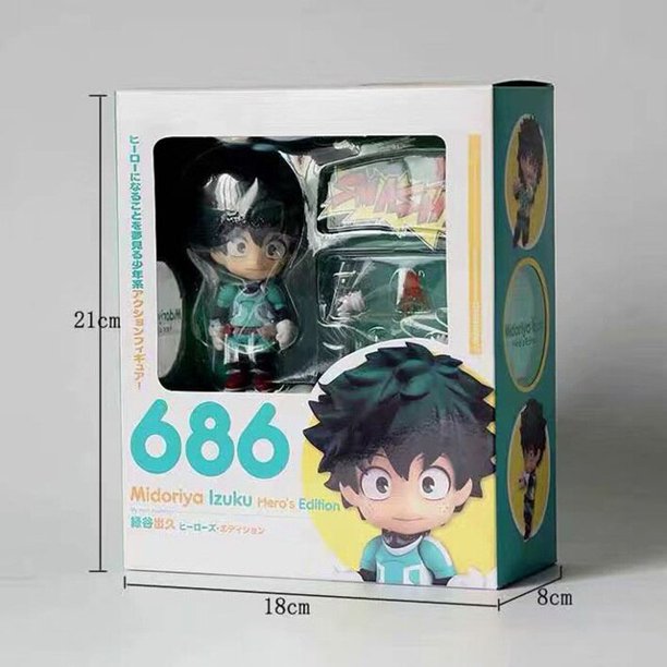 Figura de acción de My Hero Academia, modelo coleccionable de PVC de 10cm, Roaring Shoto, regalo para niños Gong Bohan LED