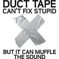 thumbnail image 2 of CafePress - Duct Tape Fix Stupid Muffle The Sound Mugs - 11 oz Ceramic Mug - Novelty Coffee Tea Cup, 2 of 4