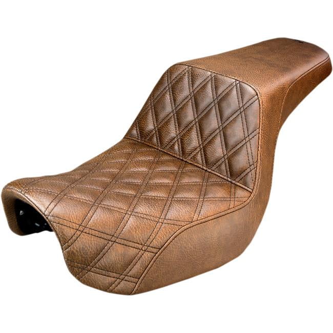 Saddlemen Gripper-Step Up Brown Seat 806-04-172BR
