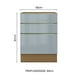 thumbnail image 2 of Gabinete Bajo Cocina Madesa Lux 60cm Sin Encimera, 2 of 5