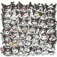 thumbnail image 4 of Pegatinas de Hello Kitty Kuromi para álbum de recortes, pegatinas bonitas de Anime, grafiti, diario, Maleta, teléfono, portátil, decoración, álbum DIY, 100, 50 Uds., 4 of 4