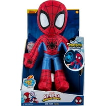 Marvel Spidey and His Amazing Friends Web Flash Spidey Plush - 9-Inch Plush with Light Up Signal - Toys Featuring Your Friendly Neighborhood Spideys - Great Gift for Kids, Boys & Girls