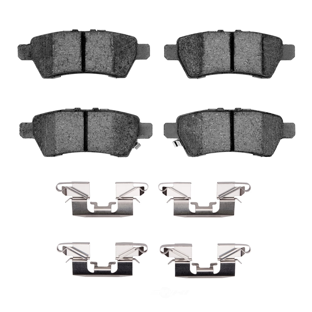 Dynamic Friction Company 1551-1101-01 DFC 5000 Advanced Brake Pads - Ceramic and Hardware Kit - OE