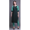 thumbnail image 2 of Bimba Cotton Printed Straight Kurtis For Women Panel Kurta Summer Tunic-X-Large, 2 of 6
