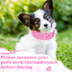thumbnail image 5 of Collar de perro de cuero PU con diamantes de imitación rosas, collar de perro con mosaico floral ajustable, 5 of 6