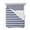 Blue, variant on Navy Blue Striped Twin Size Down Alternative Comforter, Lightweight Comforter Quilt Bedding Set with Pillow Shams Farmhouse Striped Geometric Art All Seasons Bed Comforter Duvet Insert 68"x86"