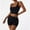 Black, variant on LYMAYTER Fitness Shorts for Women Summer High Waist Quick-Dry Yoga Seamless Trendy Casual Wear S-XL