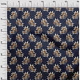 thumbnail image 2 of oneOone Cotton Silk Fabric Leaves & Floral Block Print Sewing Fabric BTY 42 Inch Wide, 2 of 4
