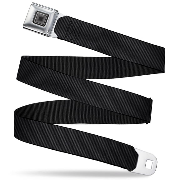 Buckle-Down Belt, Starburst Seatbelt Buckle Black, 30 to 44 Inches