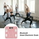 thumbnail image 5 of Riwesomey Báscula inteligente para baño con Bluetooth, de grasa corporal, báscula de peso Digital, aplicación inalámbrica, equilibrio de Medidores de medidas dimensionales Oro rosa Batería, 5 of 6